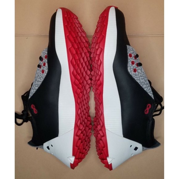 NIKE JORDAN ADG 2 BLACK CEMENT PRINT GOLF SHOES MEN\'S SIZE 7  NEW W/O BOX main image 12